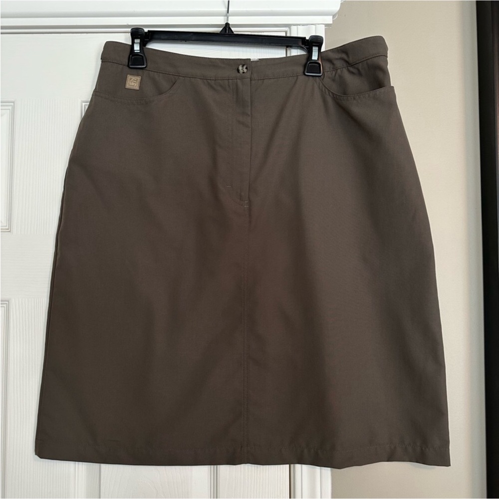 Tilley Endurables -Original- Straight Skirt- for Travel. Size 14